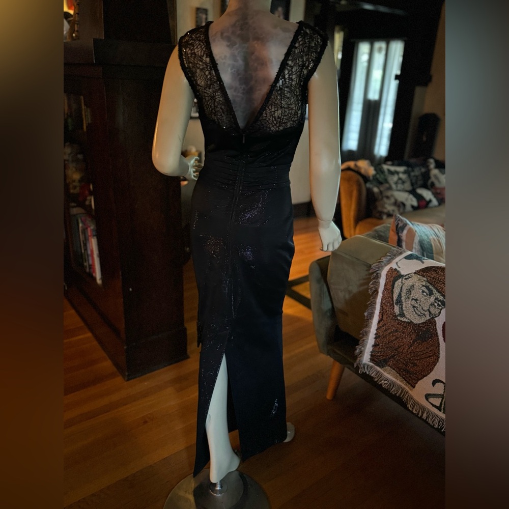 Tatyana Black Lace Maxi Dress - Picture 6 of 14